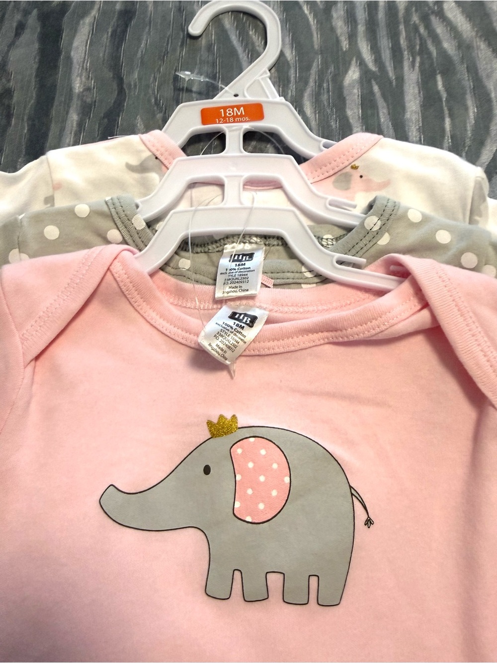NEW! 3 Pack Coveralls Size 18 Months